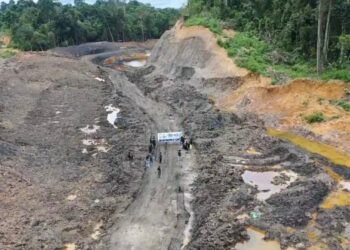 Aktivitas Pertambangan di Kawasan KHDTK Fahutan Unmul.