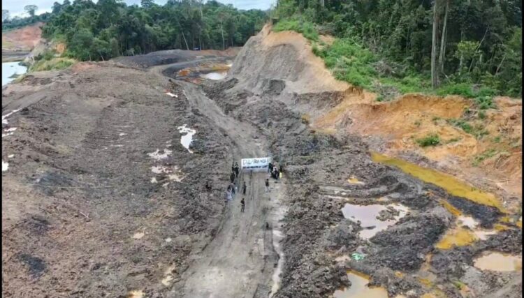Aktivitas Pertambangan di Kawasan KHDTK Fahutan Unmul.